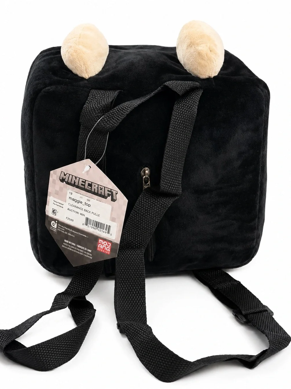 NWT Minecraft Ender Dragon plush mini backpack